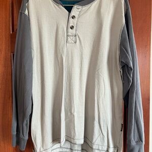 Stanley Men's Two-Tone Henley Shirt